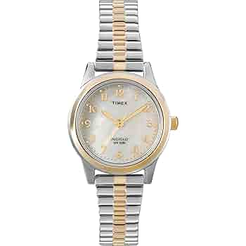 t2108 Amazon.com: Timex Women's T2M828 Essex Avenue Two-Tone